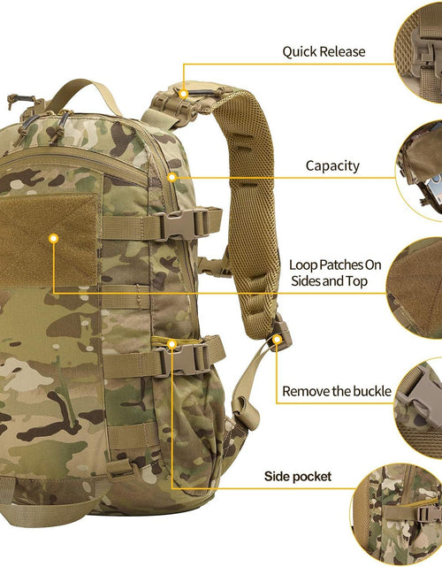 Load image into Gallery viewer, Tactical Backpack Men Military Assault Pack Outdoor Hiking Rucksack
