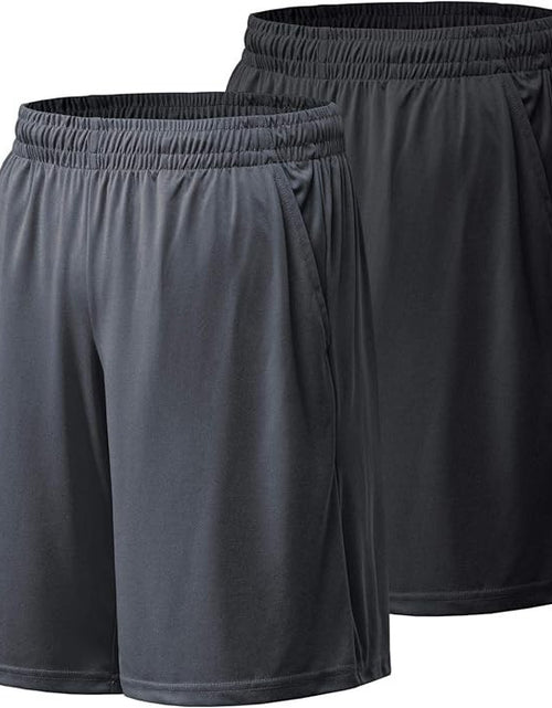 Load image into Gallery viewer, Men&#39;s Athletic Shorts Elastic With Pockets
