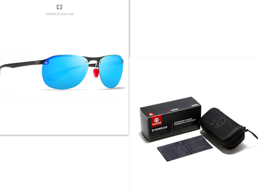 Polarized Sunglasses TR90 Outdoor Frameless