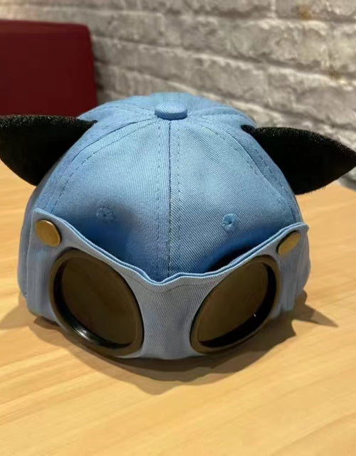 Load image into Gallery viewer, Mars Cartoon Pilot Hat With Sunglasses
