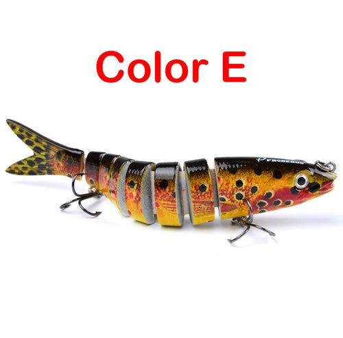 Load image into Gallery viewer, Pike Fishing Lures Artificial Multi Jointed Sections Hard Bait Trolling Pike Carp Fishing Tools
