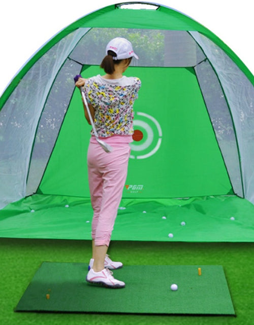 Load image into Gallery viewer, Golf Practice Net Tent Golf Hitting Cage Garden Grassland Practice Tent Golf Training Equipment Mesh Outdoor
