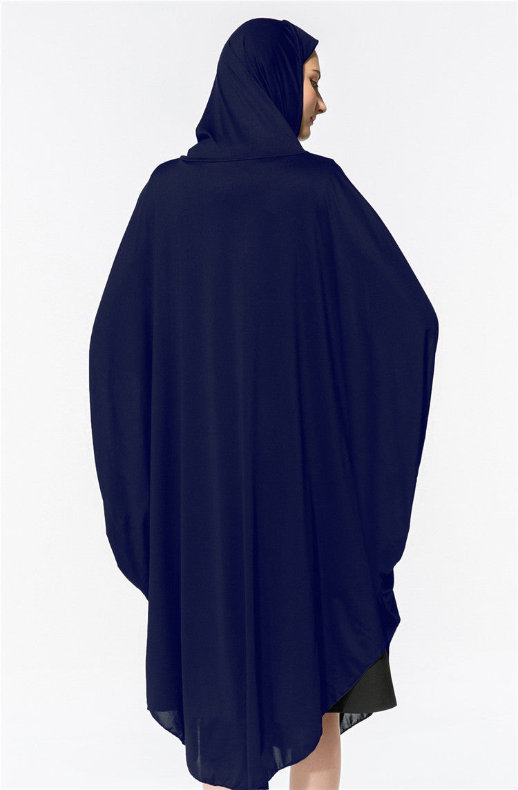 New muslim worship service bat robe with hijab