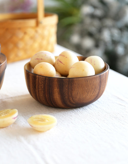 Load image into Gallery viewer, Acacia wooden bowl wooden tableware
