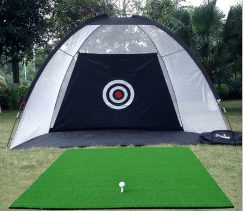 Load image into Gallery viewer, Golf Practice Net Tent Golf Hitting Cage Garden Grassland Practice Tent Golf Training Equipment Mesh Outdoor
