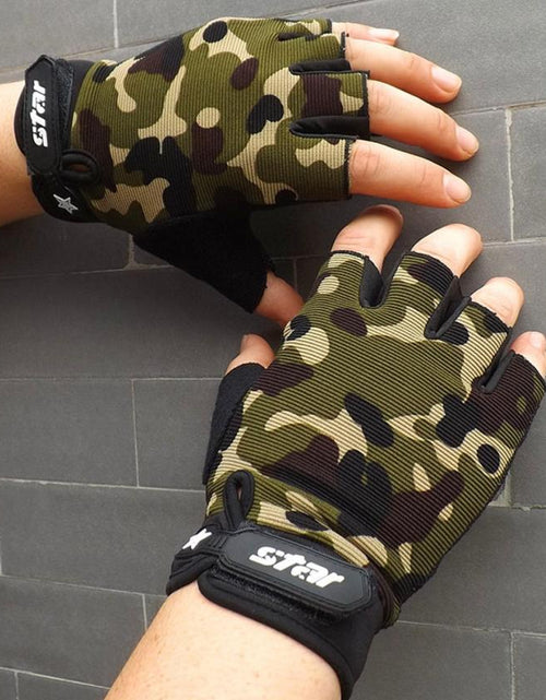 Load image into Gallery viewer, Sports fitness gloves
