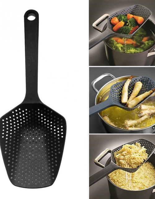 Load image into Gallery viewer, Nylon Strainer Large Scoop Colander Kitchen Appliances Spoon Shovel Soup Spoon Filter Cooking Tools Home Kitchen Accessories
