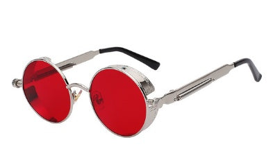 Austin Powers Vintage Round Metal Frame Sunglasses