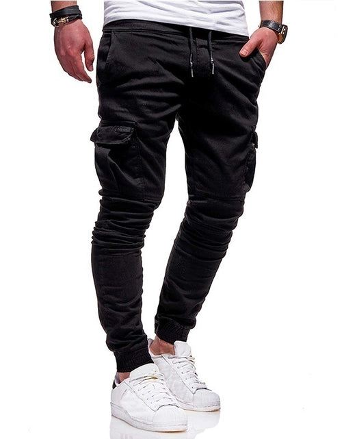 Load image into Gallery viewer, Men Autumn Thin Cotton Casual Pants
