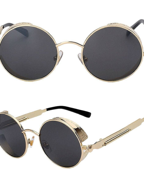 Load image into Gallery viewer, Austin Powers Vintage Round Metal Frame Sunglasses
