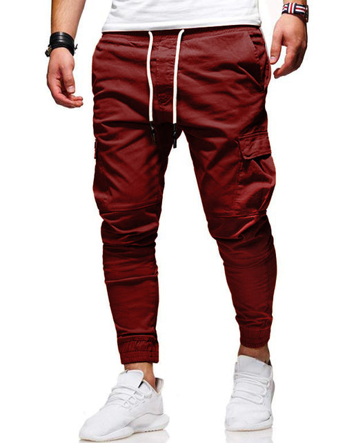 Load image into Gallery viewer, Men Autumn Thin Cotton Casual Pants
