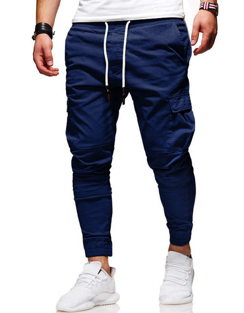 Load image into Gallery viewer, Men Autumn Thin Cotton Casual Pants
