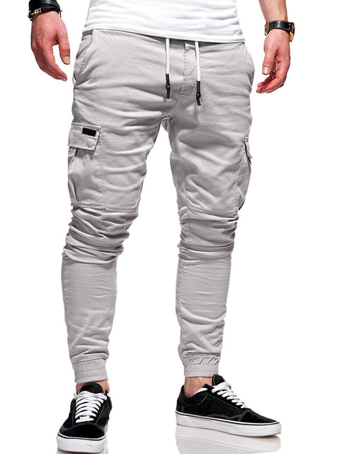 Load image into Gallery viewer, Men Autumn Thin Cotton Casual Pants
