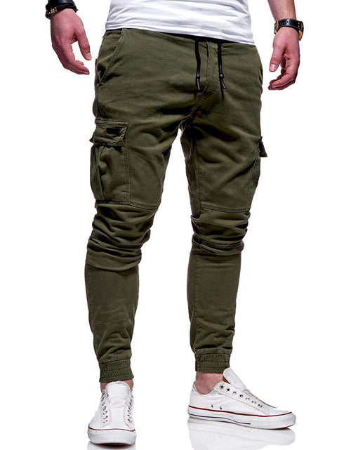 Load image into Gallery viewer, Men Autumn Thin Cotton Casual Pants
