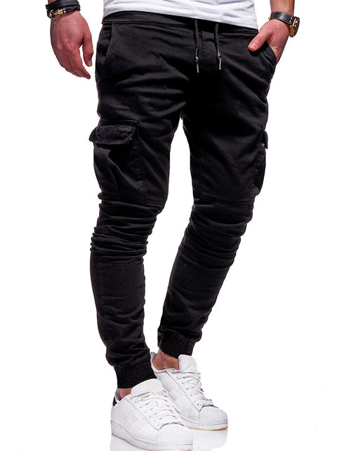 Load image into Gallery viewer, Men Autumn Thin Cotton Casual Pants
