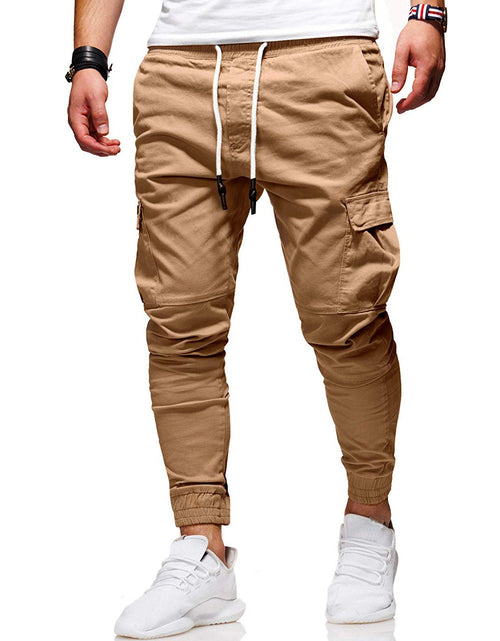 Load image into Gallery viewer, Men Autumn Thin Cotton Casual Pants
