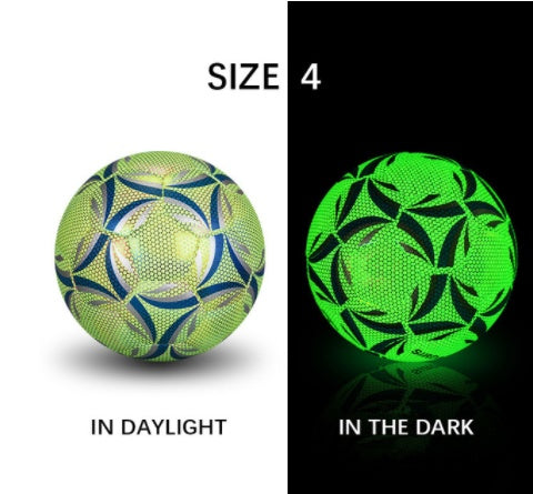 Luminate Soccer Practice Football Glowing Training Ball