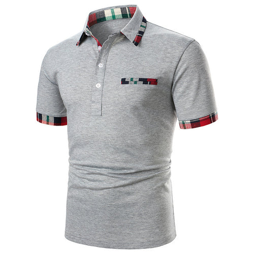 Load image into Gallery viewer, Men Polo Men Shirt Short Sleeve Polo Shirt
