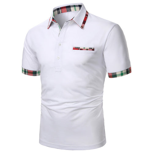 Load image into Gallery viewer, Men Polo Men Shirt Short Sleeve Polo Shirt
