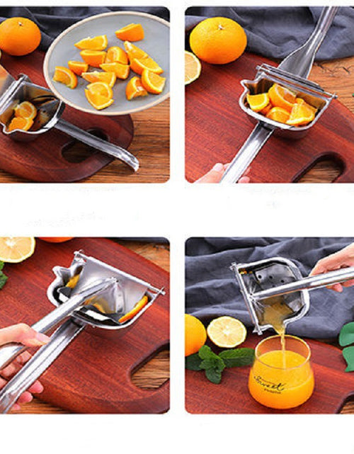 Load image into Gallery viewer, Stainless Steel Manual Juicer Multifunctional Juicer
