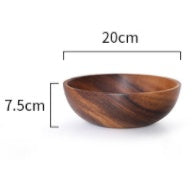 Load image into Gallery viewer, Acacia wooden bowl wooden tableware
