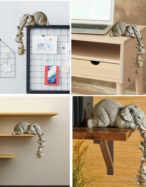 Load image into Gallery viewer, Resin Crafts Mother Love Elephant
