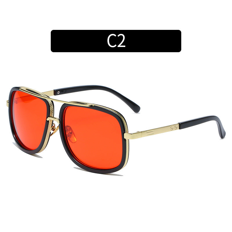 European And American Big Frame Trendy Sunglasses