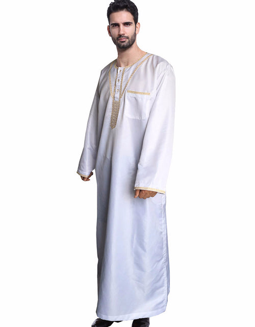 Load image into Gallery viewer, Muslim Arab Middle Eastern Men&#39;s Robe
