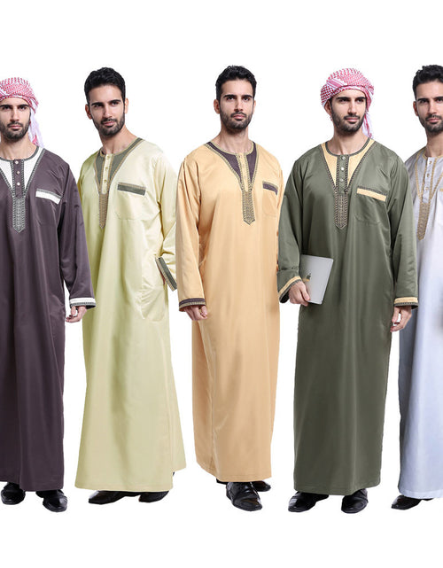 Load image into Gallery viewer, Muslim Arab Middle Eastern Men&#39;s Robe
