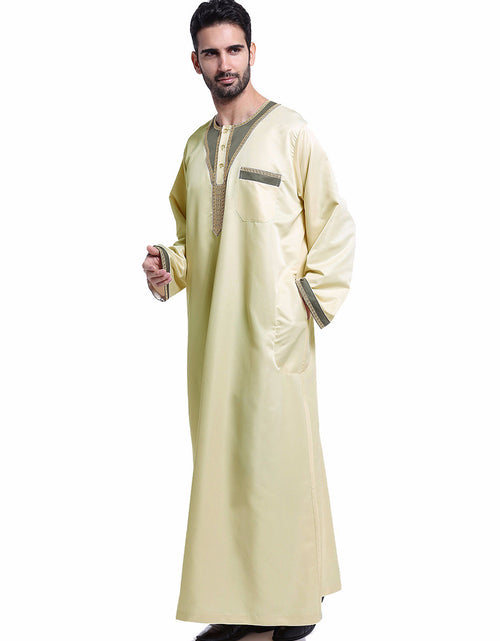 Load image into Gallery viewer, Muslim Arab Middle Eastern Men&#39;s Robe
