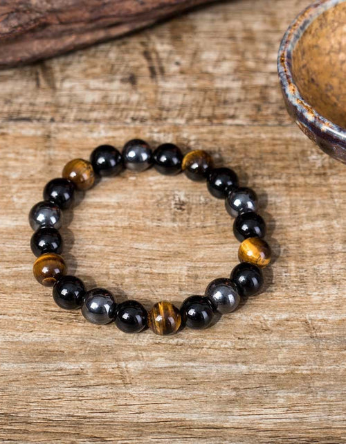 Load image into Gallery viewer, Tiger Eye Stone Bracelet Natural Stone Bracelet
