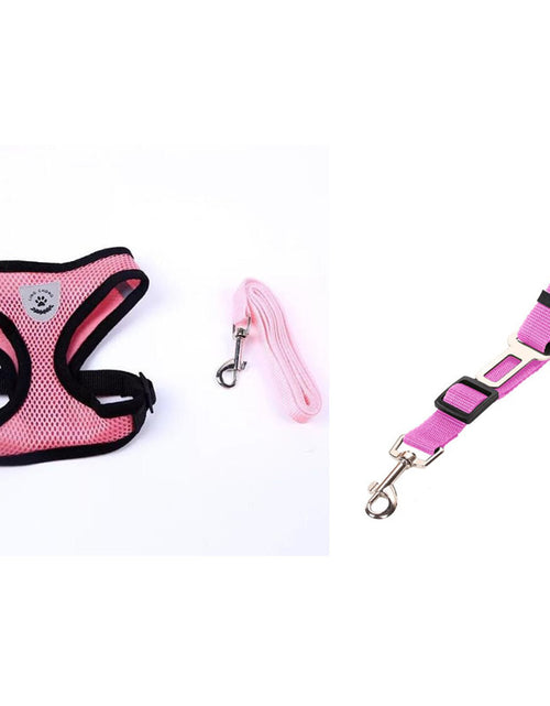 Load image into Gallery viewer, Pet Car Seat Belt Pet Leash
