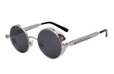 Load image into Gallery viewer, Austin Powers Vintage Round Metal Frame Sunglasses
