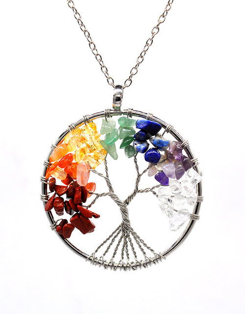 Load image into Gallery viewer, Kabala Life Tree necklace
