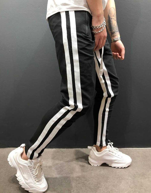 Load image into Gallery viewer, Men Sports Zipper Casual Pants
