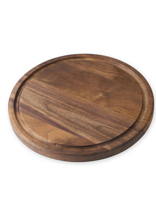 Load image into Gallery viewer, Black Walnut Wood Cutting Board Creative Whole Tray Fruit Chopping Cutting Board Wood Chopping Blocks For Kitchen
