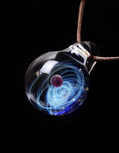 Load image into Gallery viewer, Cosmic Nebula Pendant Necklace
