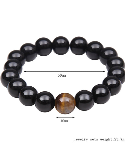 Load image into Gallery viewer, Tiger Eye Stone Bracelet Natural Stone Bracelet
