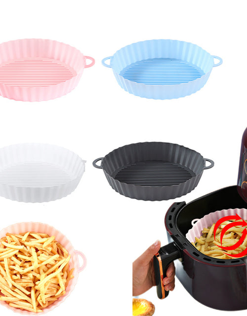 Load image into Gallery viewer, Air Fryer Tray Silicone Kitchen Supplies AirFryer Silicone Pot Grill Pan Accessories Disposable Paper Liner
