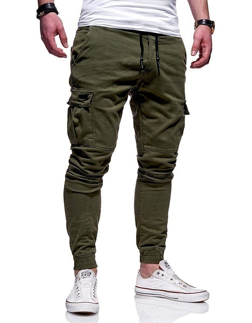 Load image into Gallery viewer, Men Autumn Thin Cotton Casual Pants
