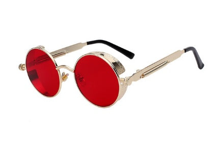 Load image into Gallery viewer, Austin Powers Vintage Round Metal Frame Sunglasses
