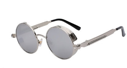 Load image into Gallery viewer, Austin Powers Vintage Round Metal Frame Sunglasses
