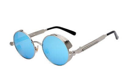 Load image into Gallery viewer, Austin Powers Vintage Round Metal Frame Sunglasses
