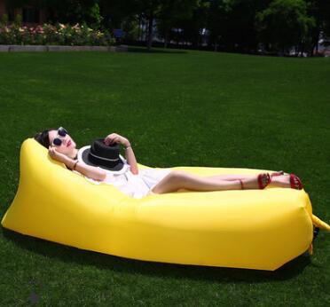 Load image into Gallery viewer, Inflatable Sofa Lazy Bag Camping Air Bed Lounger
