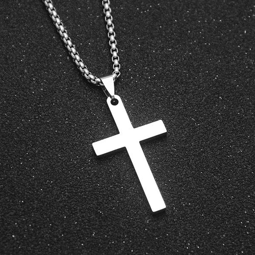 Load image into Gallery viewer, Simple cross necklace
