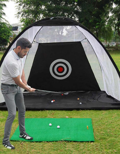 Load image into Gallery viewer, Golf Practice Net Tent Golf Hitting Cage Garden Grassland Practice Tent Golf Training Equipment Mesh Outdoor
