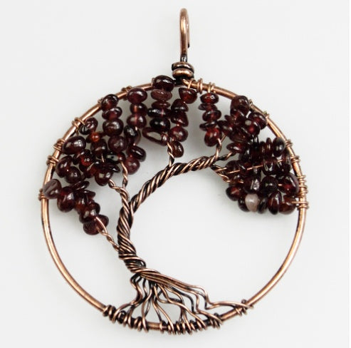 Load image into Gallery viewer, Kabala Life Tree necklace
