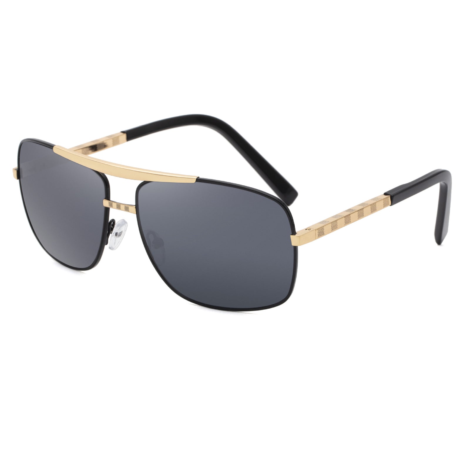 New Sunglasses Men's Retro Square Frame Slingshot Sunglasses Men's Fashion Wholesale Shades