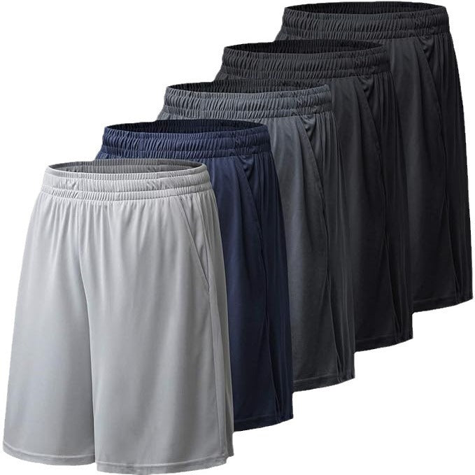 Men's Athletic Shorts Elastic With Pockets