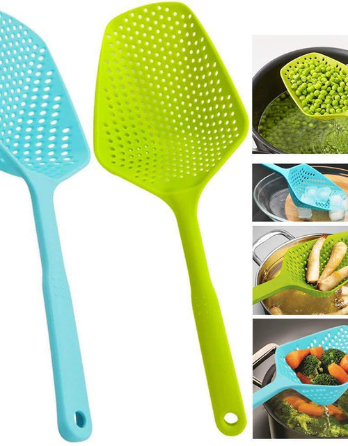 Load image into Gallery viewer, Nylon Strainer Large Scoop Colander Kitchen Appliances Spoon Shovel Soup Spoon Filter Cooking Tools Home Kitchen Accessories
